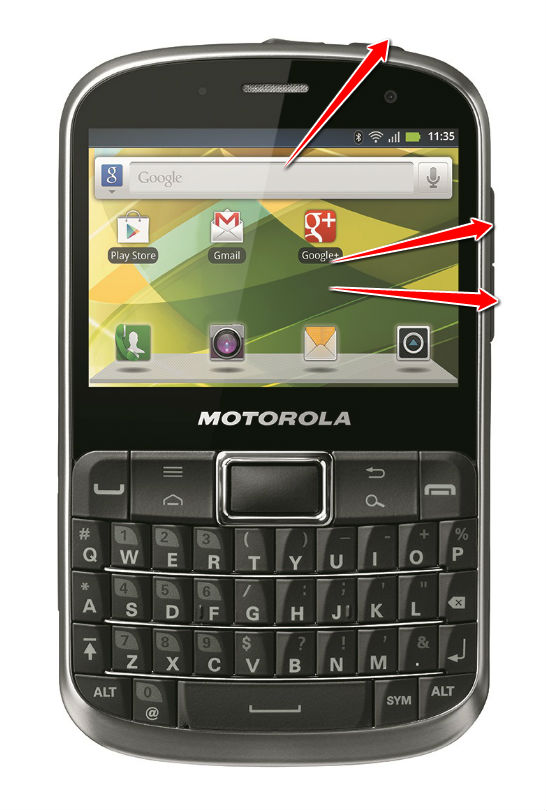 How to put your Motorola Defy Pro XT560 into Recovery Mode