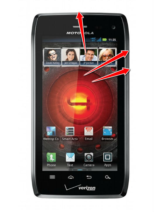 How to put your Motorola DROID 4 XT894 into Recovery Mode
