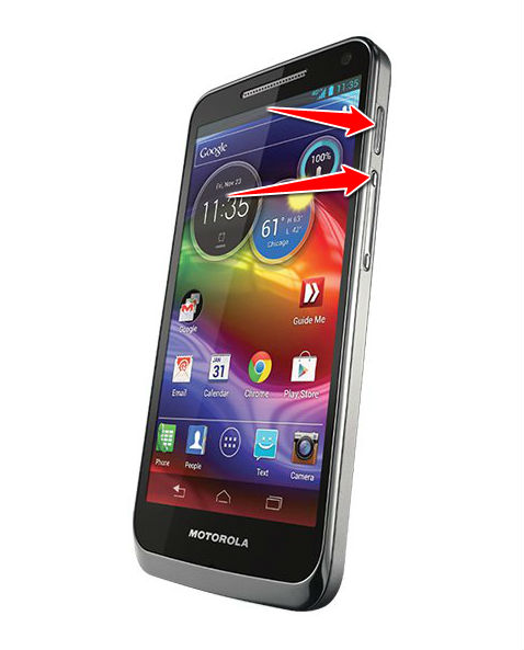 How to put Motorola Electrify M XT905 in Fastboot Mode