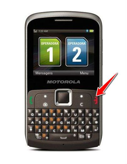 Hard Reset for Motorola EX115