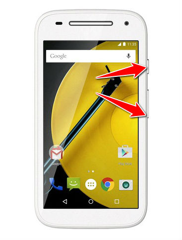 How to put your Motorola Moto E (2nd gen) into Recovery Mode