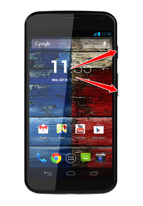 How to put your Motorola Moto X into Recovery Mode