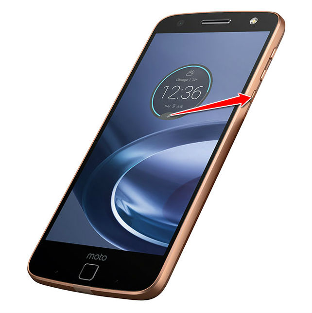 How to put Motorola Moto Z Force in Fastboot Mode