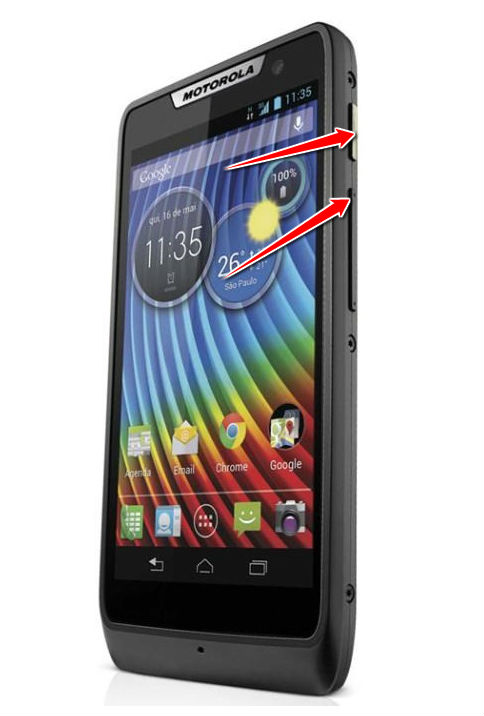 How to put your Motorola RAZR D3 XT919 into Recovery Mode