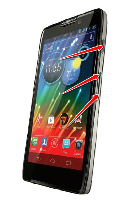 How to put your Motorola RAZR HD XT925 into Recovery Mode