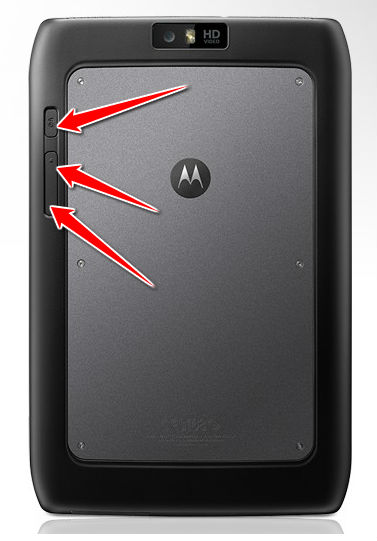 How to put Motorola XOOM 2 Media Edition 3G MZ608 in Bootloader Mode
