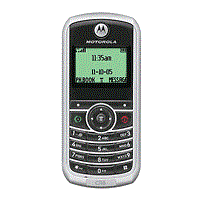 Secret codes for Motorola C118