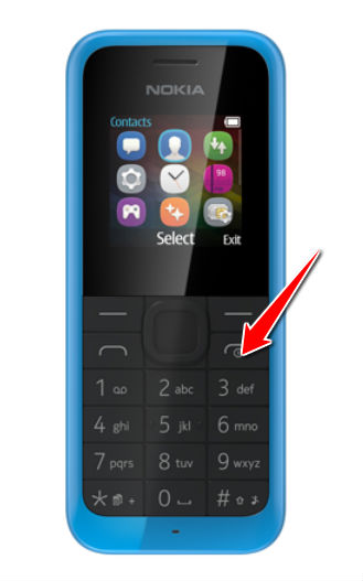 Hard Reset for Nokia 105 (2015)