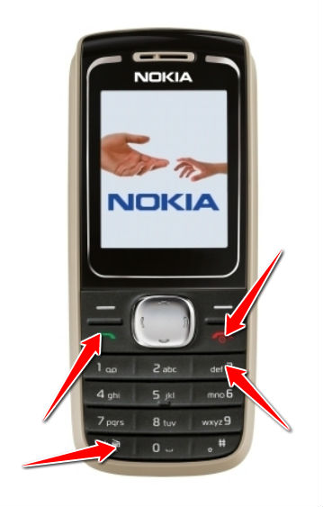 Hard Reset for Nokia 1650