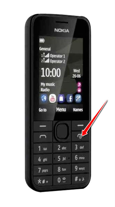 Hard Reset for Nokia 208