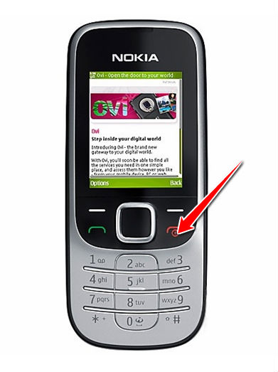 Hard Reset for Nokia 2323 classic