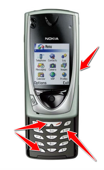 Hard Reset for Nokia 7650