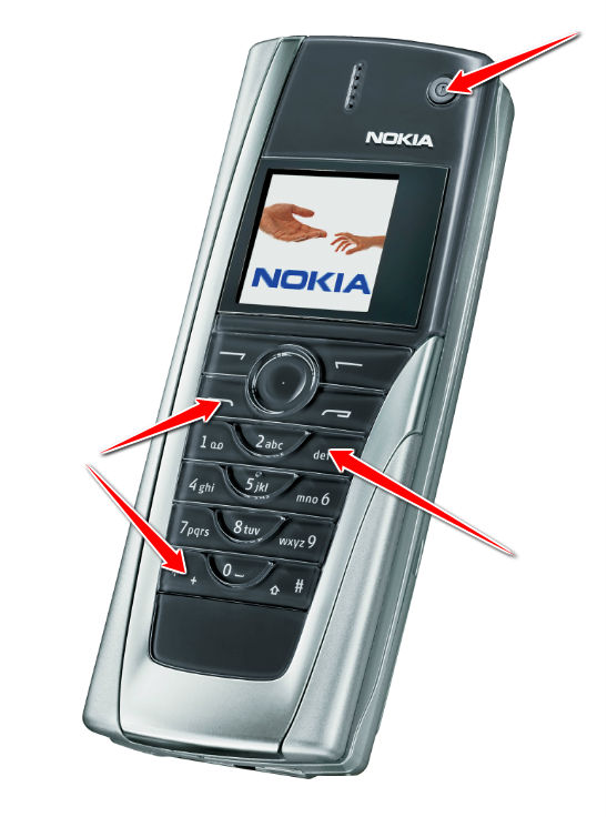 Hard Reset for Nokia 9500