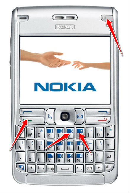 Hard Reset for Nokia E62