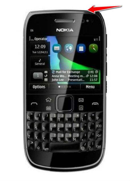 Hard Reset for Nokia E6