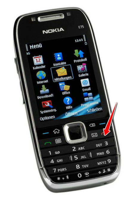 Hard Reset for Nokia E75