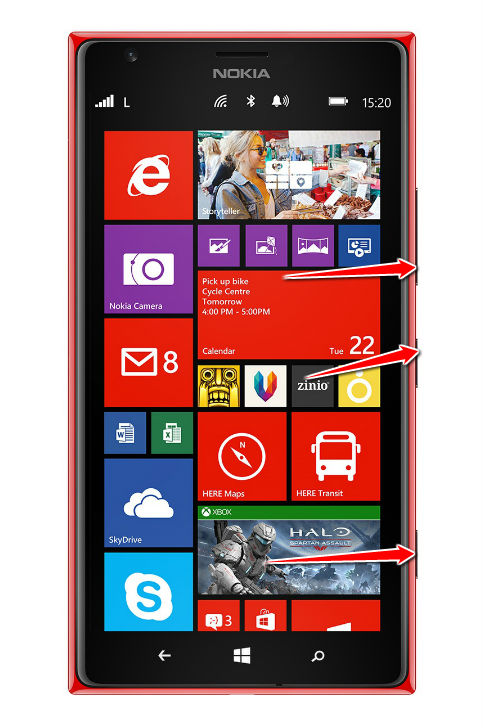 Hard Reset for Nokia Lumia 1520