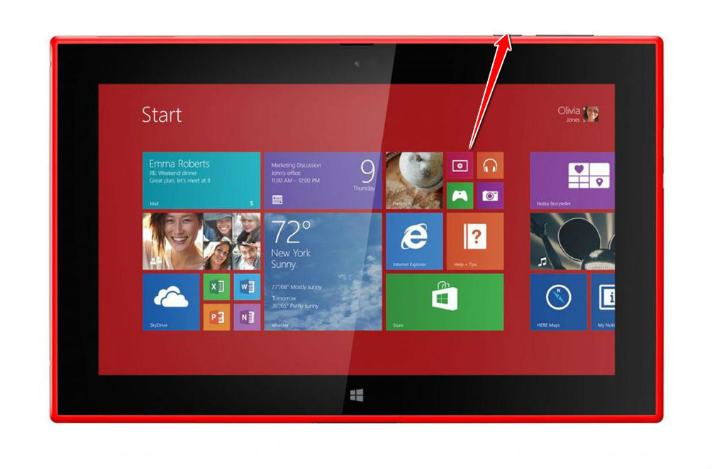 How to reset settings in Nokia Lumia 2520