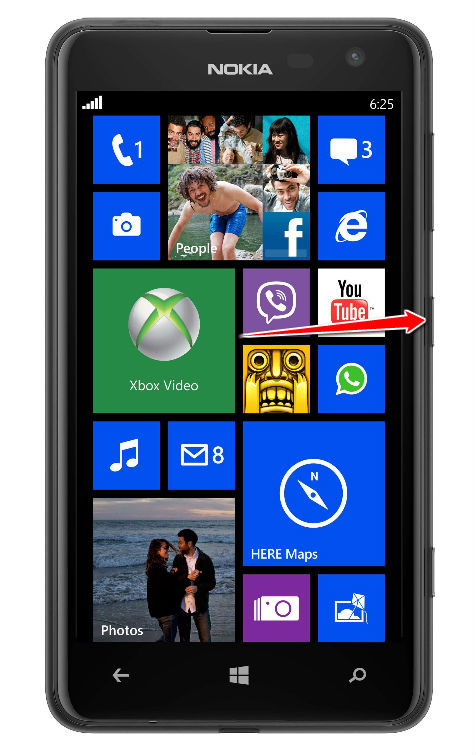 Hard Reset for Nokia Lumia 625