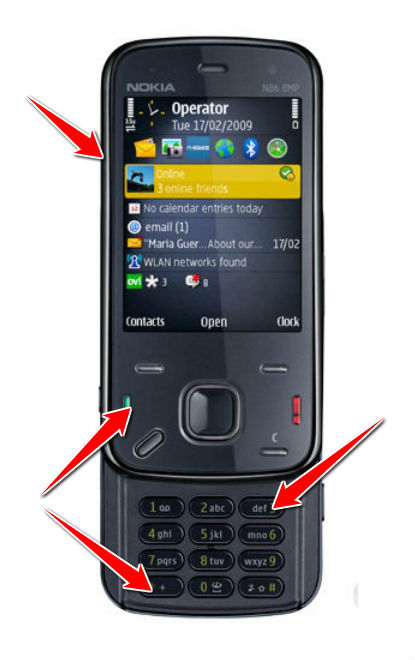 Hard Reset for Nokia N86 8MP