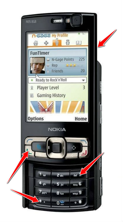 Hard Reset for Nokia N95 8GB