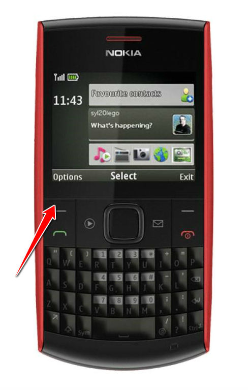Hard Reset for Nokia X2-01