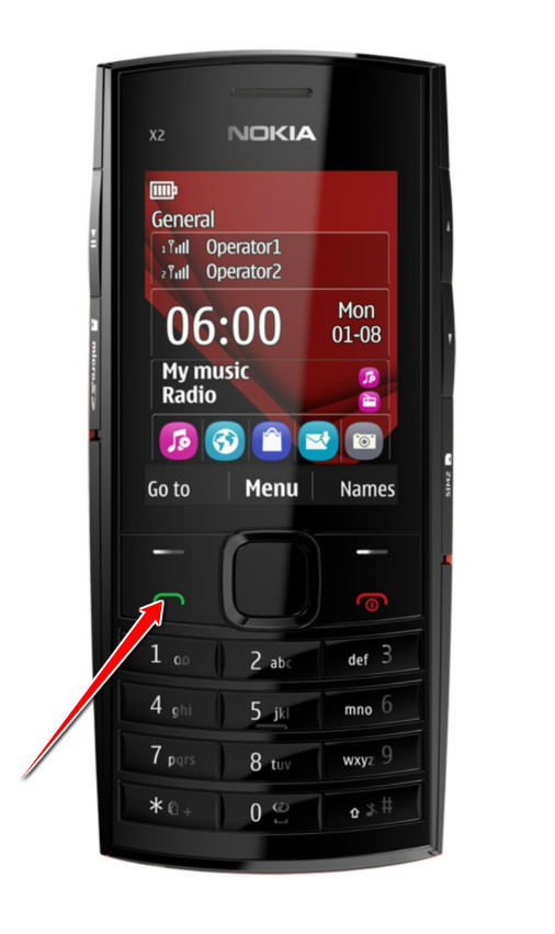 Hard Reset for Nokia X2-02