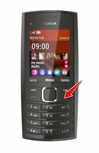Hard Reset for Nokia X2-05