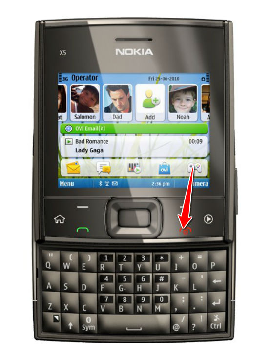 Hard Reset for Nokia X5-01