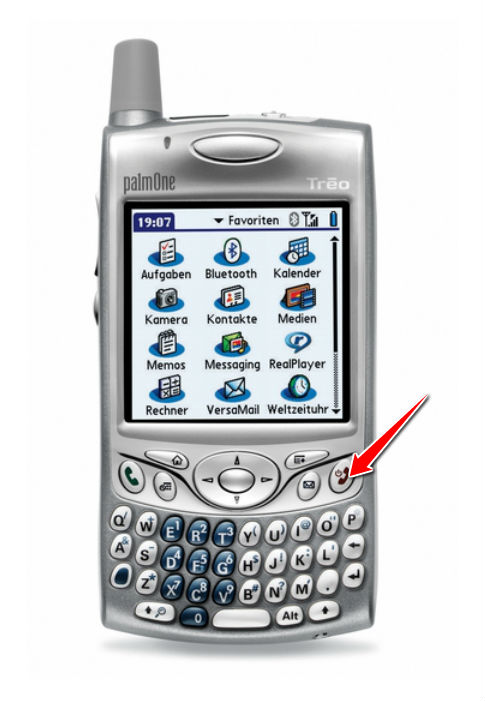 Hard Reset for Palm Treo 650