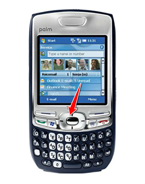 Hard Reset for Palm Treo 750