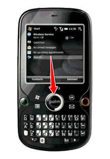 Hard Reset for Palm Treo Pro