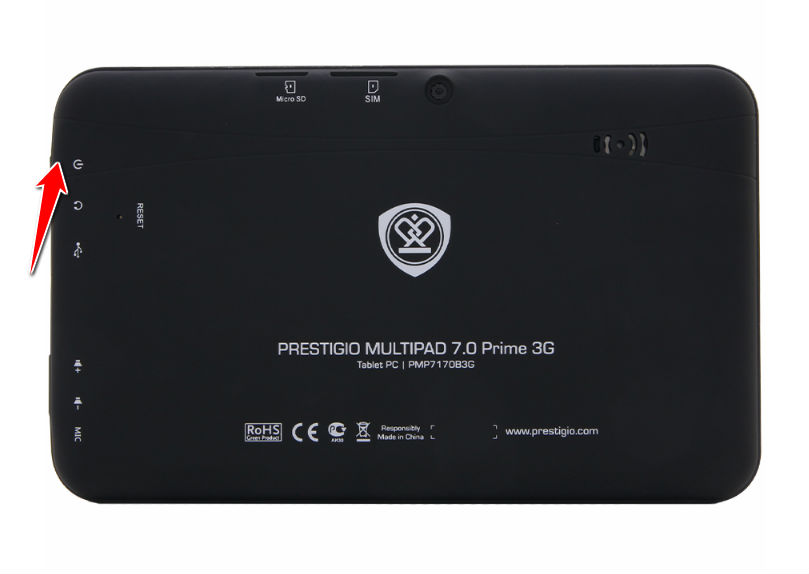 Hard Reset for Prestigio MultiPad 7.0 Prime Duo 3G