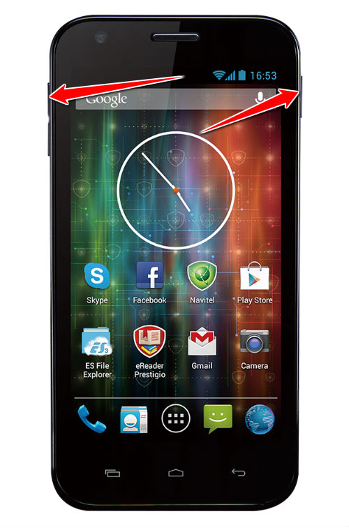 How to put your Prestigio MultiPhone 5501 Duo into Recovery Mode
