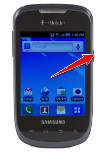 How to put Samsung Dart T499 in Download Mode