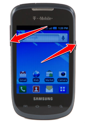 How to put Samsung Dart T499 in Download Mode