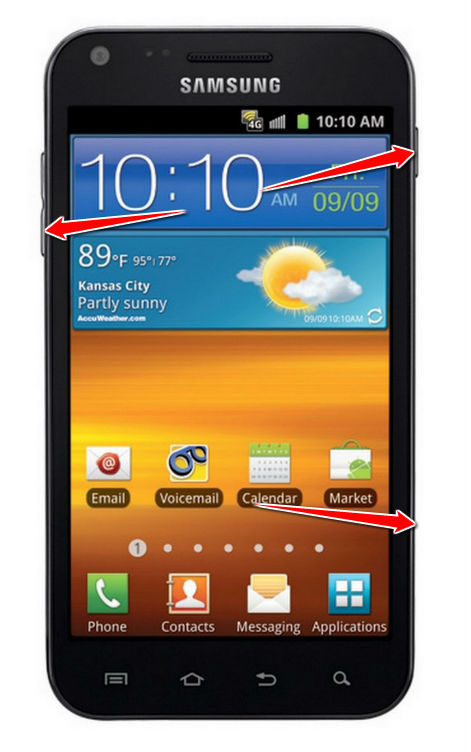 How to put your Samsung Epic 4G into Recovery Mode