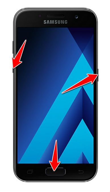 How to put Samsung Galaxy A3 (2017) in Download Mode