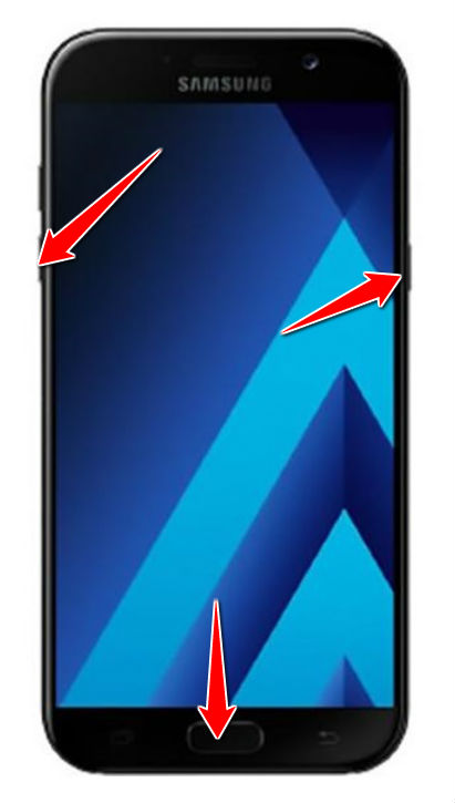How to put Samsung Galaxy A5 (2017) in Download Mode