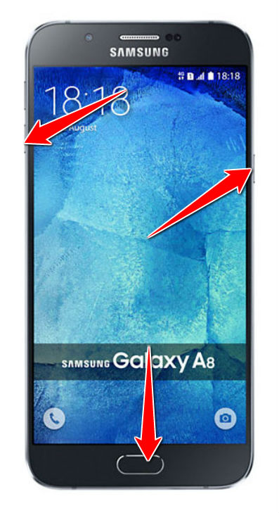 How to put Samsung Galaxy A8 in Download Mode