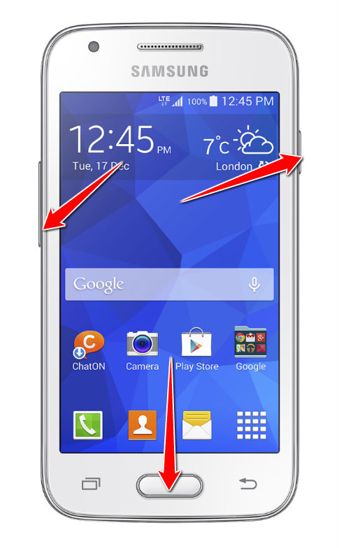 How to put Samsung Galaxy Ace 4 LTE G313 in Download Mode