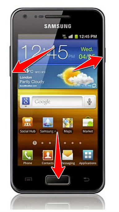How to put Samsung Galaxy Ace Advance S6800 in Download Mode