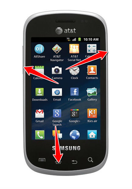 How to put Samsung Galaxy Appeal I827 in Download Mode