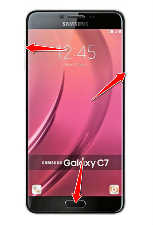 Hard Reset for Samsung Galaxy C7