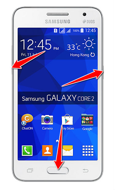 How to put Samsung Galaxy Core II in Download Mode