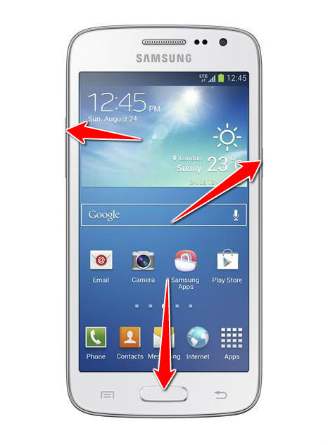 How to put your Samsung Galaxy Core LTE into Recovery Mode