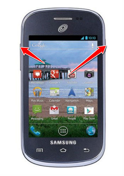 How to put your Samsung Galaxy Discover S730M into Recovery Mode