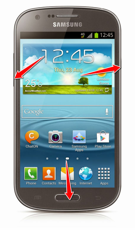 How to put Samsung Galaxy Express I8730 in Download Mode