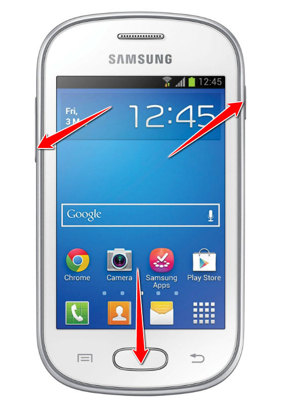 How to put Samsung Galaxy Fame Lite Duos S6792L in Download Mode