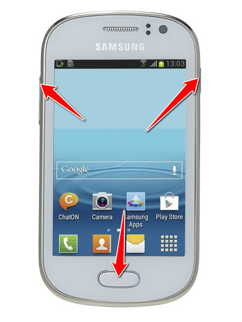 How to put your Samsung Galaxy Fame S6810 into Recovery Mode